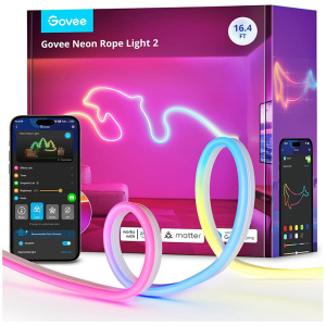 LUCES GOVEE 3M STRIP WHITE SUPPORT MATTER HOMEKIT,GOOGLE,ALEXA,SMARTHINGS H61D3101