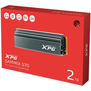 HD INTERNO 2TB M.2 SOLIDO ADATA S70 PCIE AGAMMIXS70B-2T-CS