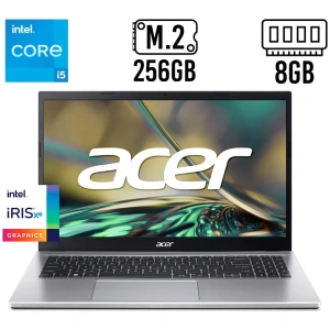 LAPTOP ACER ASPIRE 3 A315-59-53ER 15.6 I5-1235U 8GB 256GB SSD WIN 11 HOME INGLES PLATIADO A3155653ER