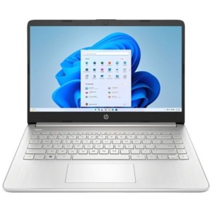 LAPTOP HP 14-DQ0760DX 14 CELERON N4120 4GB 128GB EMMC WIN 11 INGLES PLATA 9R334UA#ABA