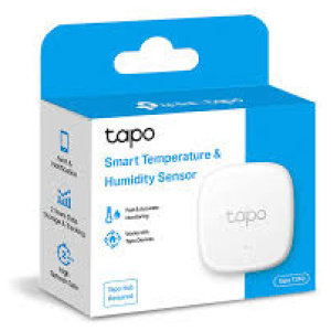 SENSOR DE HUMEDAD Y TEMPERATURA INTELIGENTE TP LINK T310 US AUTOMATIZACION DEL HOGAR BLANCO