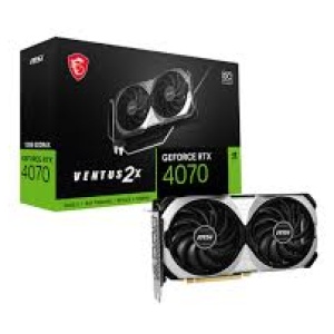 TARJETA DE VIDEO MSI GEFORCE RTX 4070 VENTUS 2X E1 12G OC 912-V512-017