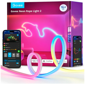 LUCES GOVEE H61D4 NEON ROPE LIGHT 2S 4MTS NEGRO